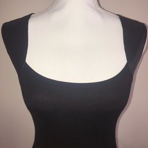 Bebe mini leather detail dress